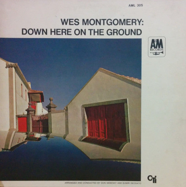 Wes Montgomery : Down Here On The Ground (LP, Album, Gat)