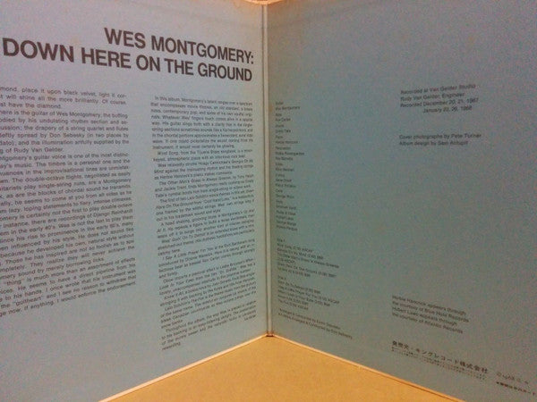 Wes Montgomery : Down Here On The Ground (LP, Album, Gat)