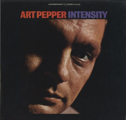Art Pepper : Intensity (LP, Album, Ltd, RE)