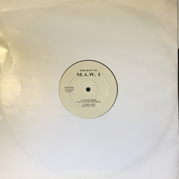Various : The Best Of M.A.W. 1 (12", Unofficial)