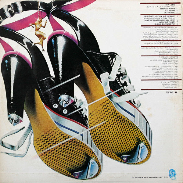 Pointer Sisters : Steppin' (LP, Album)