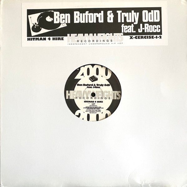 Ben Buford & Truly OdD feat. J Rocc : Hitman 4 Hire / X-Cercize-1-2 (12")