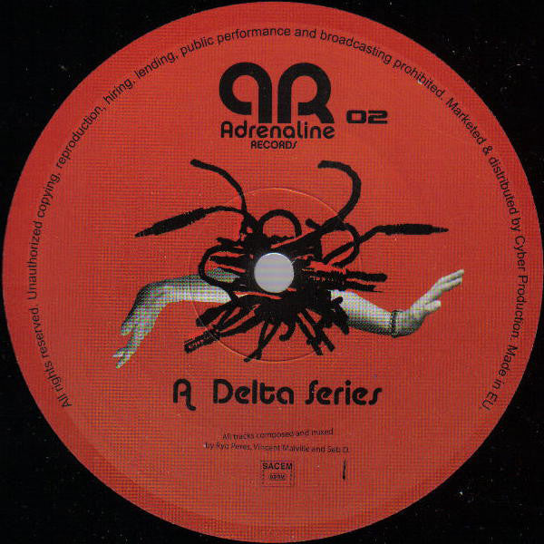 Ryo Peres, Vincent Malville & Seb D : Delta Series E.P. (12")