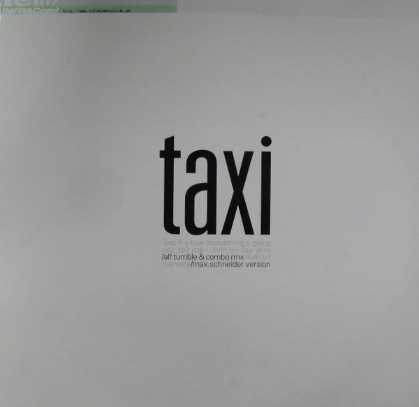 Taxi : Yes It's True (12")