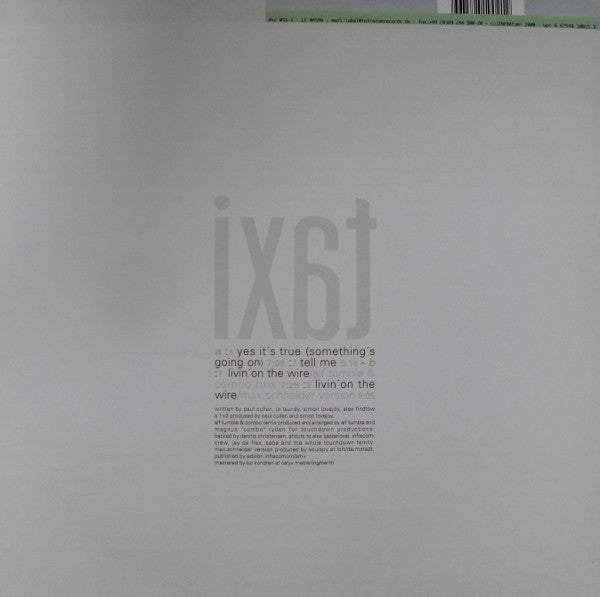 Taxi : Yes It's True (12")
