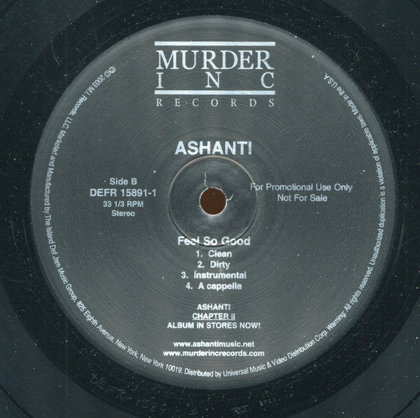 Ashanti : Rock Wit U (Awww Baby) / Feel So Good (12", Promo)