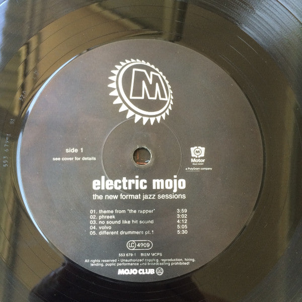 Various : Electric Mojo (The New Format Jazz Session) (LP, Comp)