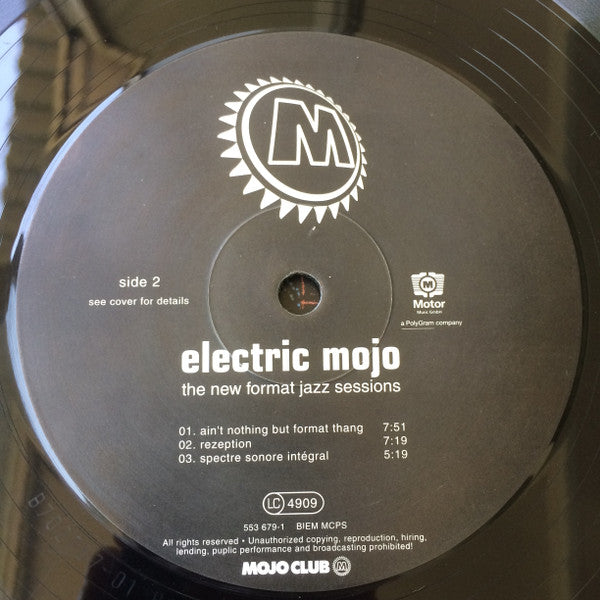 Various : Electric Mojo (The New Format Jazz Session) (LP, Comp)
