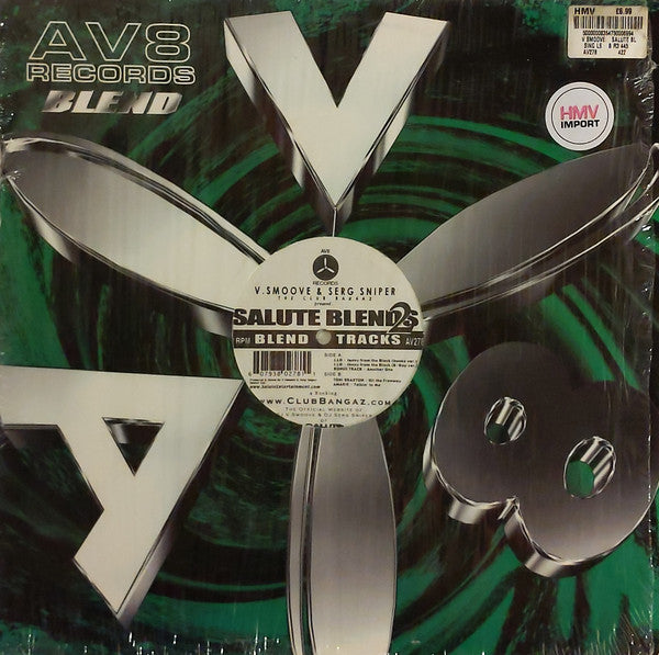 V. Smoove & Serg Sniper : Salute Blends 2 (12")