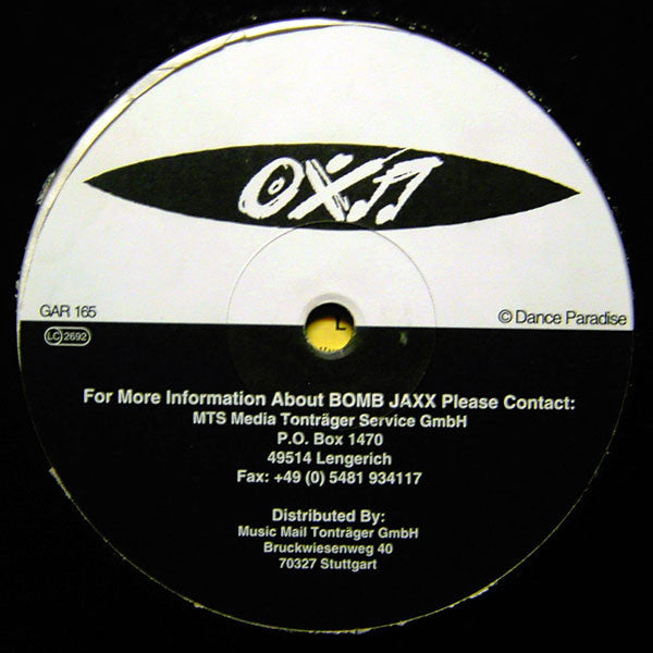 Bomb Jaxx : Don't Leave Me (12")