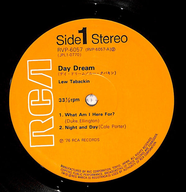Lew Tabackin : Day Dream (LP, Album)