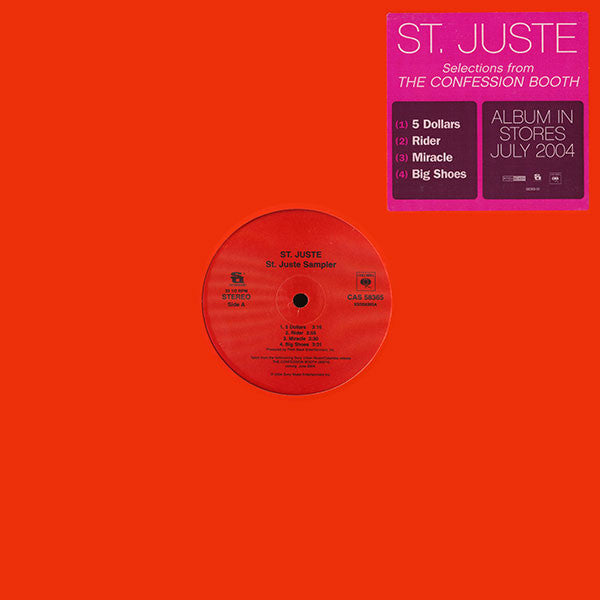St. Juste : St. Juste Sampler (12", Smplr)