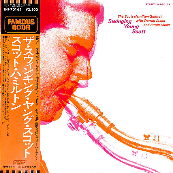 The Scott Hamilton Quintet With Warren Vaché And Butch Miles : Swinging Young Scott (LP, Album)
