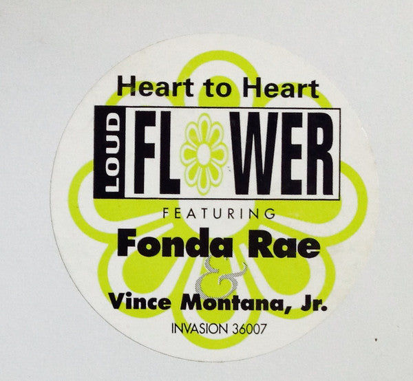 Loud Flower Featuring Fonda Rae : Heart To Heart (12")