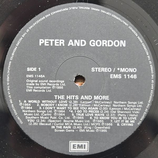 Peter & Gordon : The Hits And More (LP, Comp, Mono)