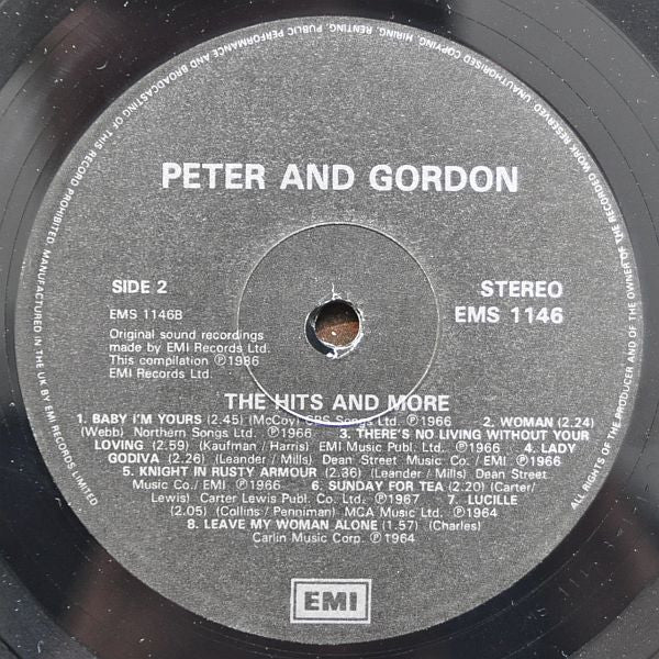 Peter & Gordon : The Hits And More (LP, Comp, Mono)