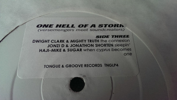 Various : One Hell Of A Storm (Versemongers Meet Soundcreators) (2x12", W/Lbl)