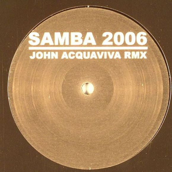 Bellini : Samba 2006 (12", S/Sided, Bla)