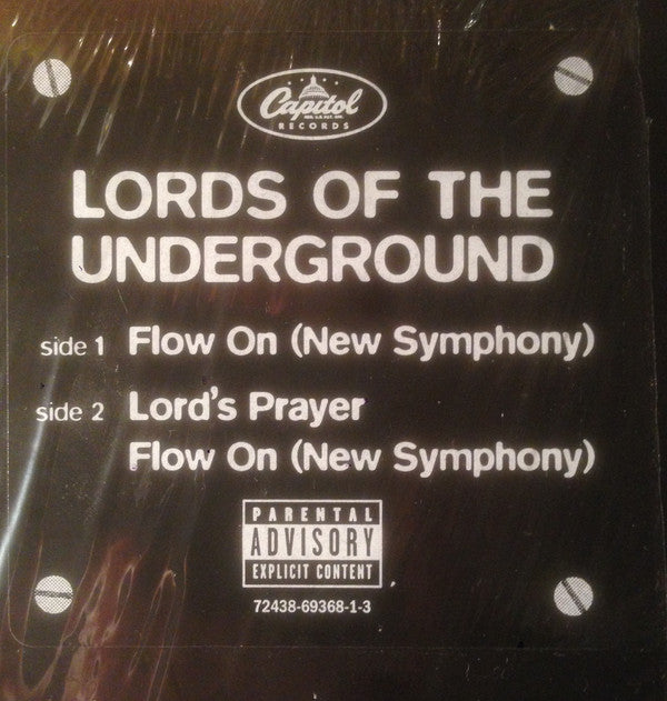 Lords Of The Underground : Flow On (New Symphony) (12", RE)