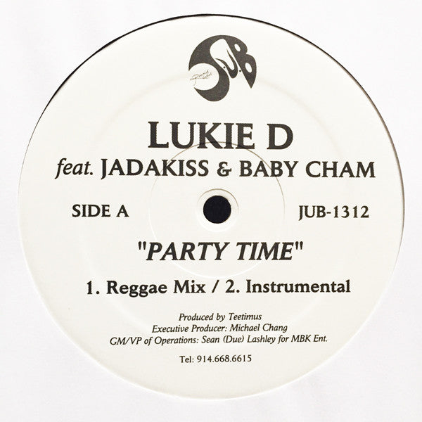 Lukie D : Party Time (12")