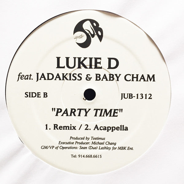 Lukie D : Party Time (12")
