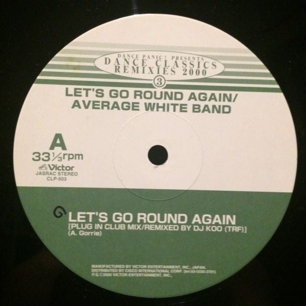 Average White Band : Let's Go Round Again  (12")