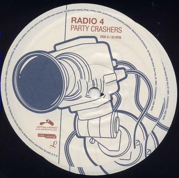 Radio 4 : Party Crashers (12")