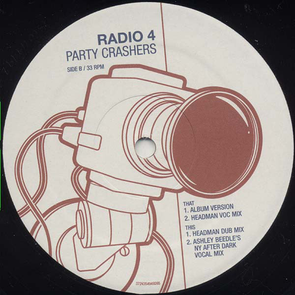 Radio 4 : Party Crashers (12")