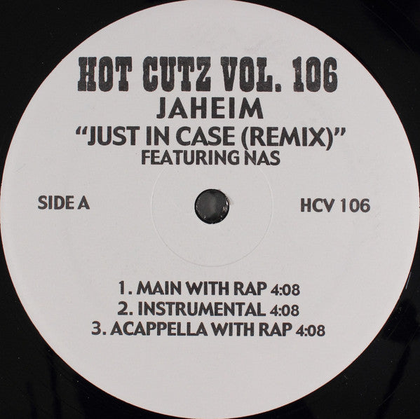 Jaheim / Mobb Deep : Hot Cutz Vol. 106 (12", Unofficial)