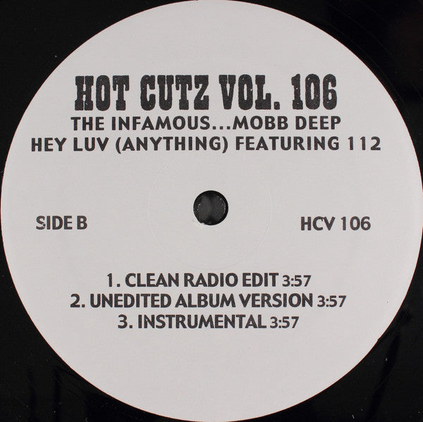 Jaheim / Mobb Deep : Hot Cutz Vol. 106 (12", Unofficial)