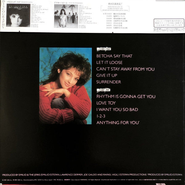 Miami Sound Machine : Let It Loose (LP, Album)
