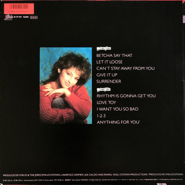 Miami Sound Machine : Let It Loose (LP, Album)