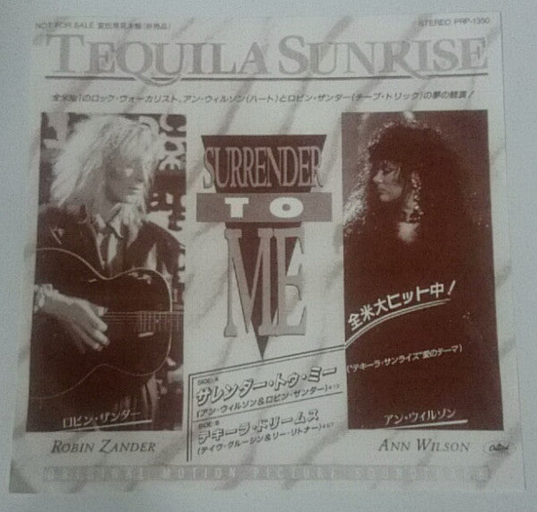 Ann Wilson And Robin Zander : Surrender To Me (7", Promo)