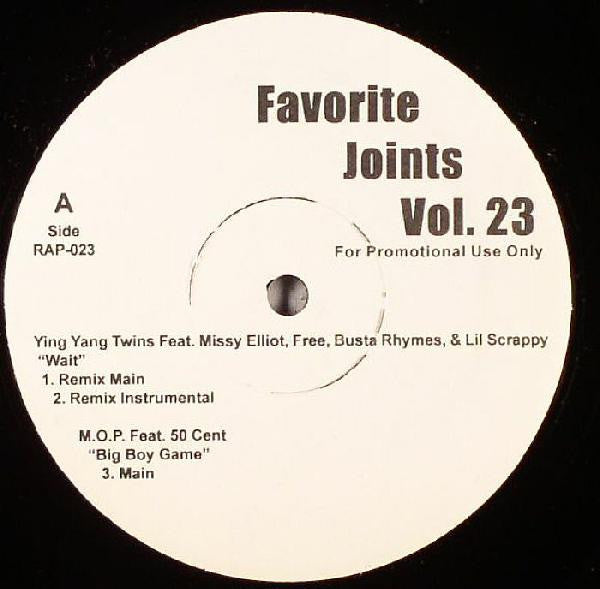 Various : Favorite Joints Vol. 23 (12", Promo)