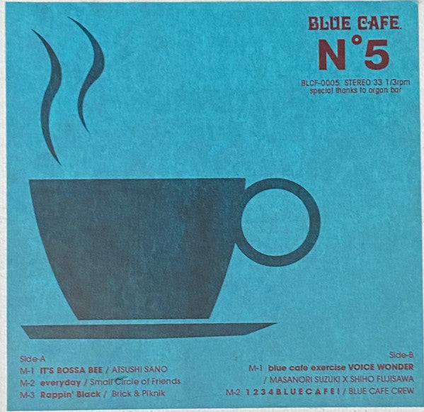 Various : Blue Cafe Nº 5 (12", Ltd, M/Print, Num)