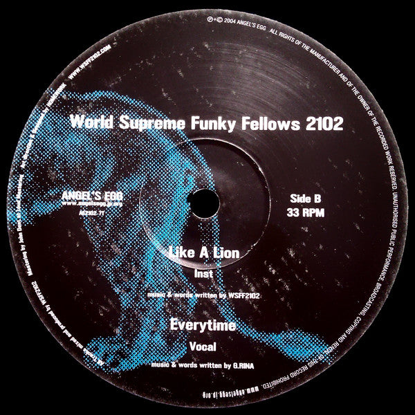 World Supreme Funky Fellows 2102 : Like A Lion (12")