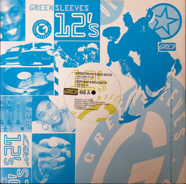 Barrington Levy / Mega Banton & Leroy Smart : She's Mine (12")