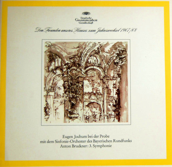 Anton Bruckner - Eugen Jochum, Symphonie-Orchester Des Bayerischen Rundfunks : 3. Symphonie (LP)