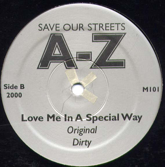 AZ : Save Our Streets A-Z (12")