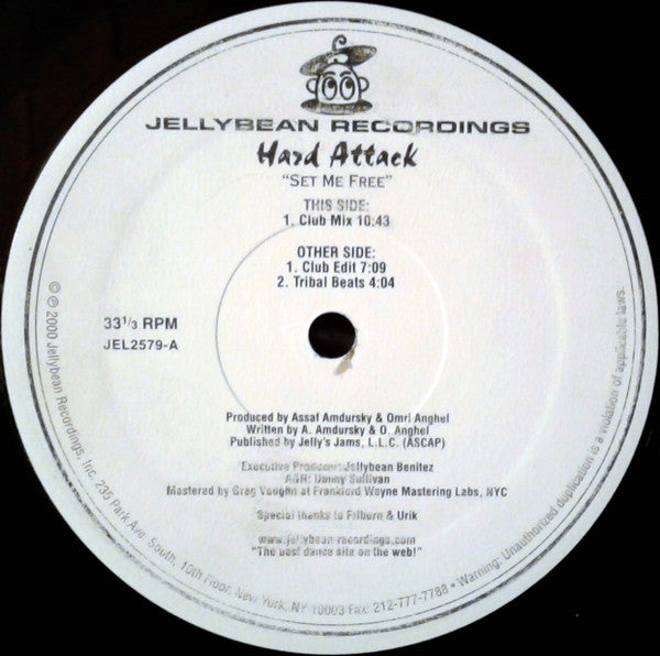 Hard Attack (2) : Set Me Free (12")