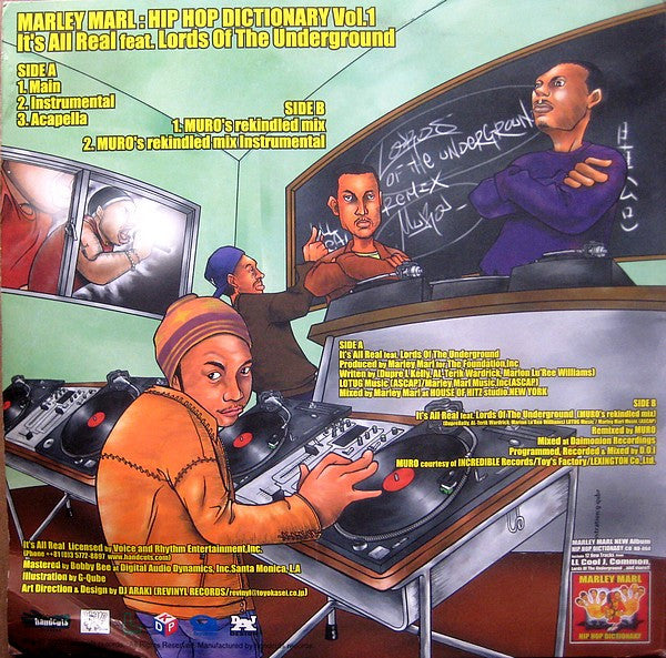 Marley Marl : Hip Hop Dictionary Vol. 1 (12")