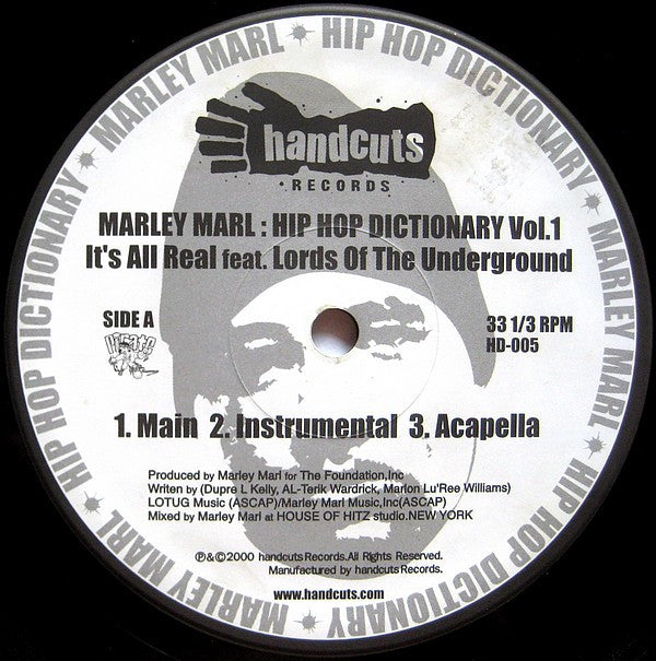 Marley Marl : Hip Hop Dictionary Vol. 1 (12")