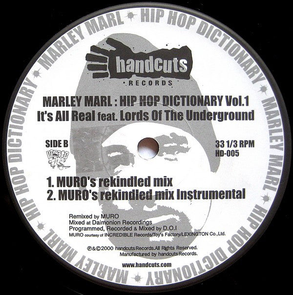 Marley Marl : Hip Hop Dictionary Vol. 1 (12")