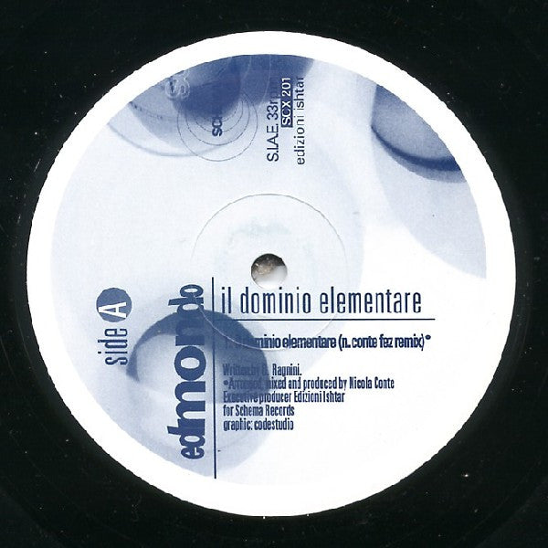 Edmondo : Il Dominio Elementare (Nicola Conte Remix) (12")