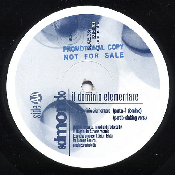 Edmondo : Il Dominio Elementare (Nicola Conte Remix) (12")