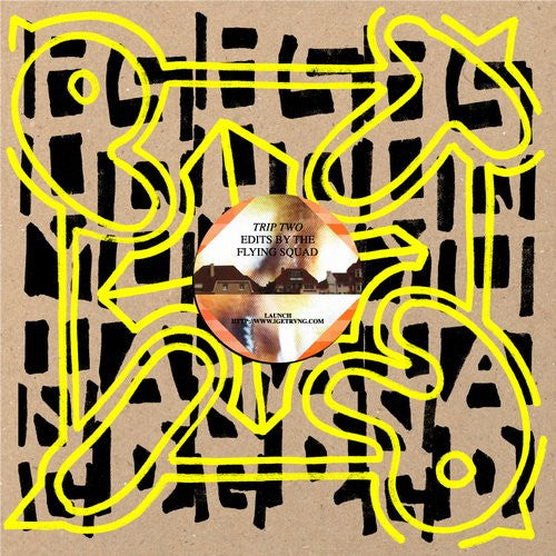 The Flying Squad : Edits By The Flying Squad (12", Unofficial, Yel)