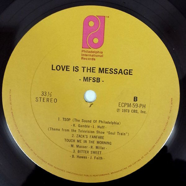 MFSB : Love Is The Message (LP, Album)