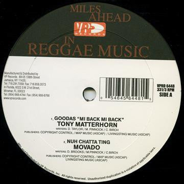Tony Matterhorn, Mavado, Mr. Peppa : Goodas / Nuh Chatta Ting / Gangsta Guerilla (12", Single)