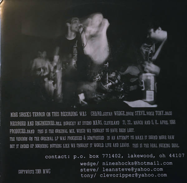 9 Shocks Terror : Zen And The Art Of Beating Your Ass (LP, RE, RM, Pur)