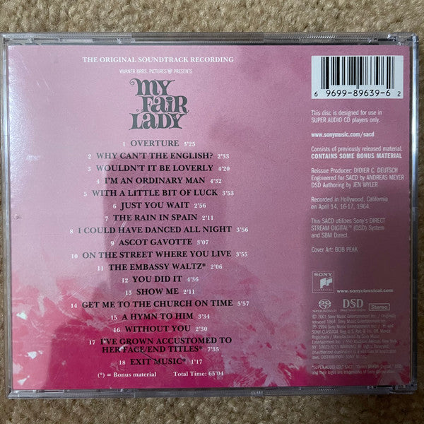 Audrey Hepburn And Rex Harrison : My Fair Lady - Soundtrack (SACD, Sin)